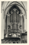 12948 Interieur van de St.-Joriskerk (Hof 1) te Amersfoort: de middenbeuk met het hoofdorgel.